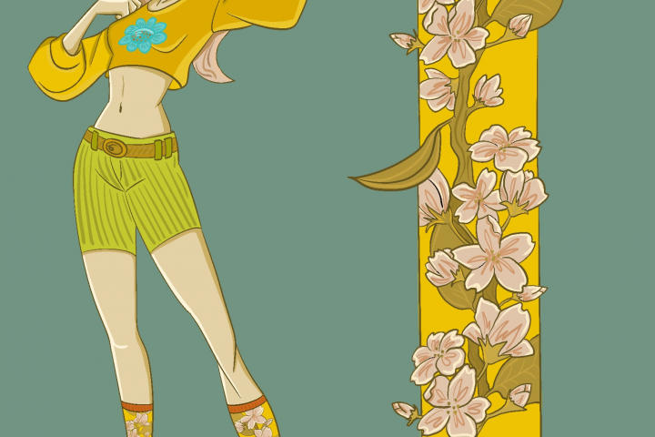 Летняя девочка