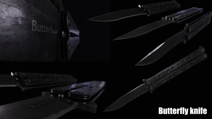 Нож бабочка