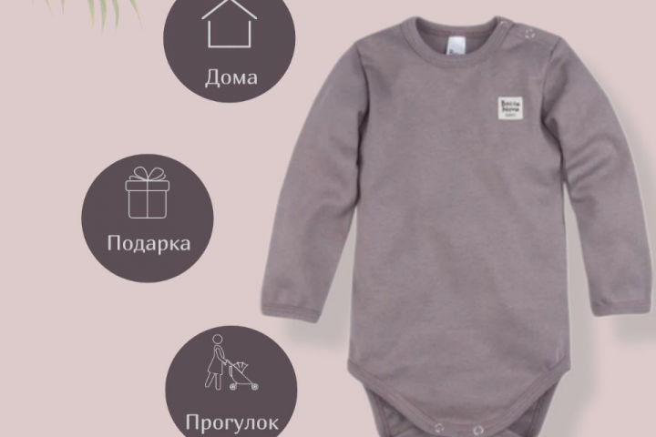 Инфографика для боди для малышей