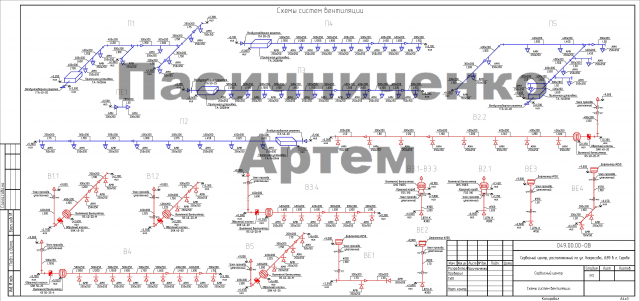 1.4_Сервисный центр г. Серов_схема вентиляции