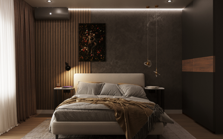 Спальня для молодого человека.