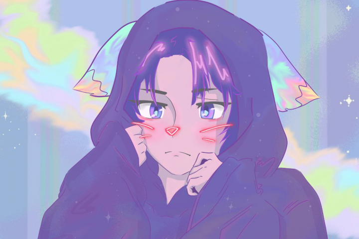 Ты просто космос>.<