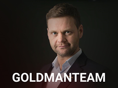 Goldman Team — Сайт-визитка для предпринимателя