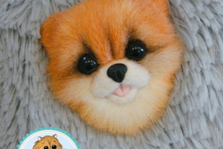 Брошка "Шпиц"