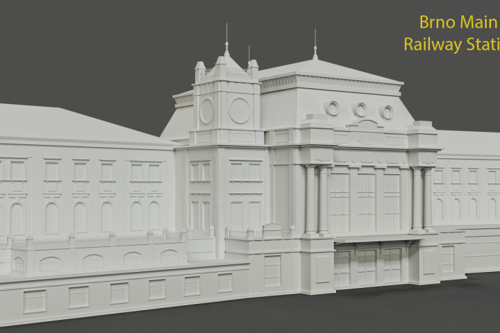 High Poly модели, смоделированные по фотографиям и картам Google