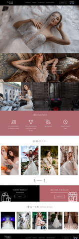 aurora-couture.com - производитель свадебных платьев