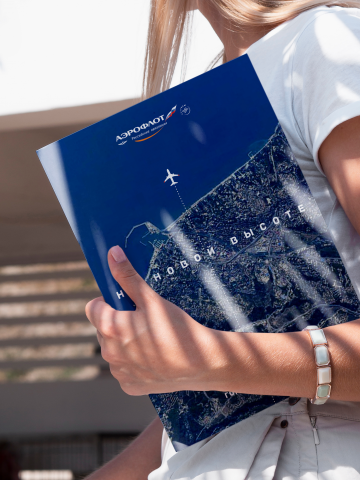 Инфографика для компании Аэрофлот