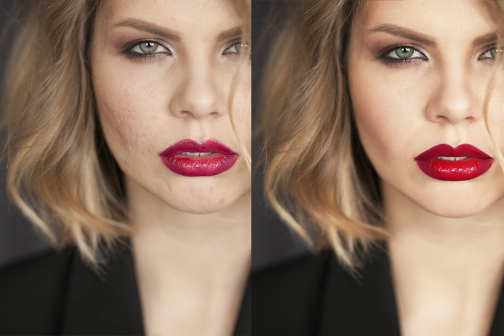 Портретная ретушь