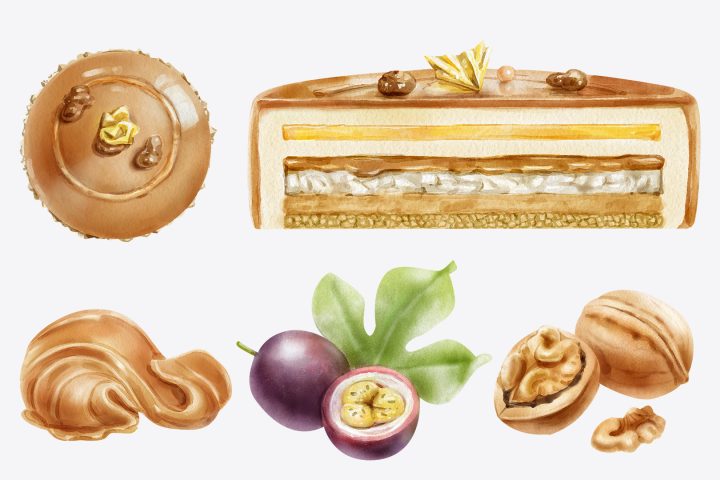 Иллюстрации для кондитерской