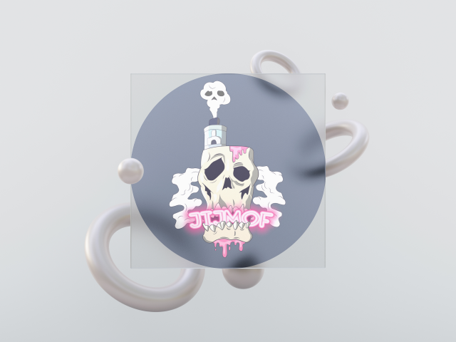 Логотип для вейп шопа "JiJMoF | Екатеринбург"