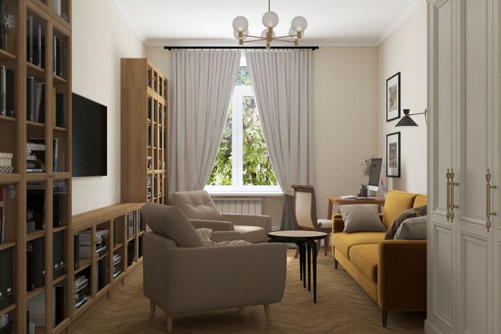 Визуализация интерьера