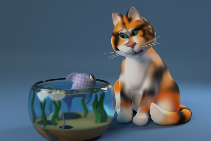 Фигурка кошки