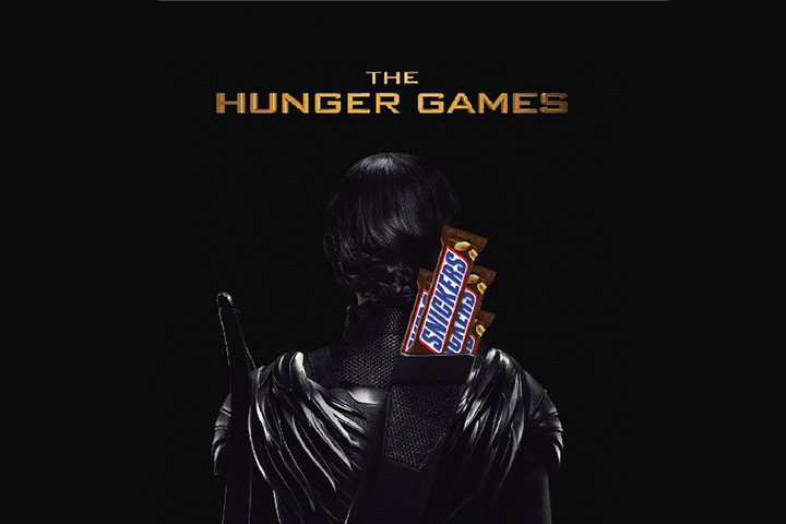 Snickers + Hunger Games для ЛЕНТА