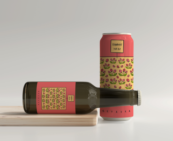 Этикетка для Крымской пивоварни "Leto Brew"