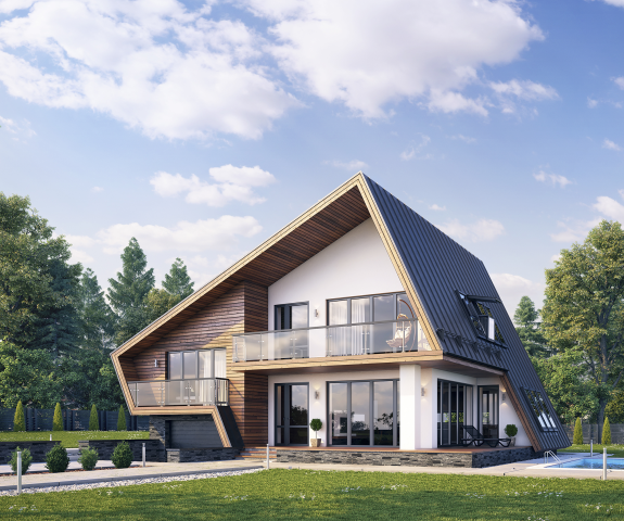 Визуализация экстерьера