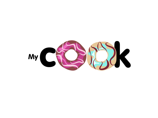 Логотип для девушки-кондитера my COOK