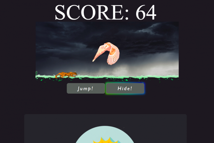 Web-игра Dino Runner классический раннер в новом прочтении