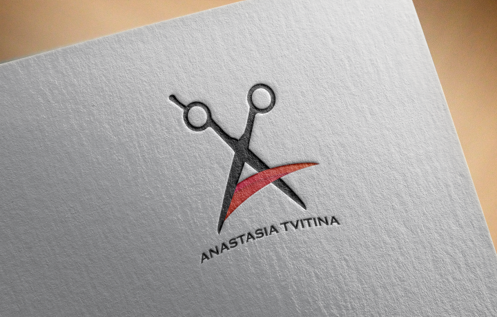 Логотип индивидуального парикмахера