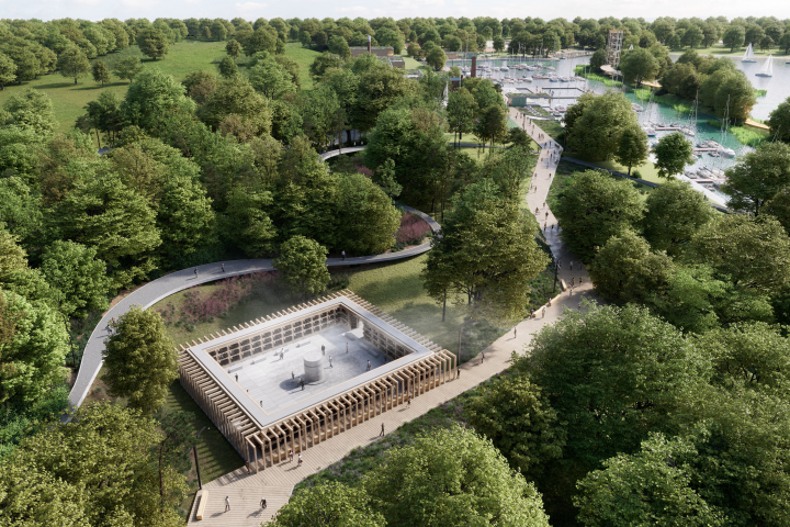 Архитектурная концепция пристани для яхт в Руцяне-Нида