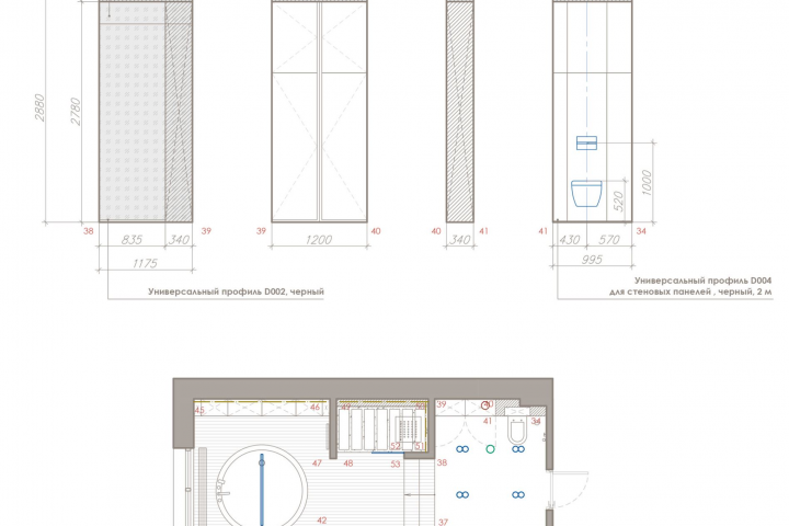 развертки стен