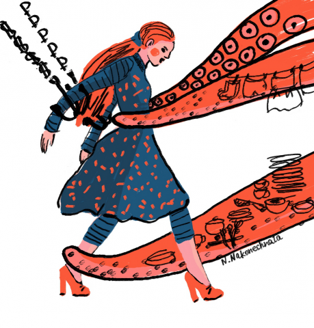 Magazine illustration