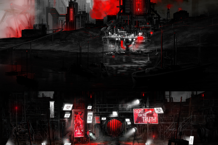 Concept art , окружение