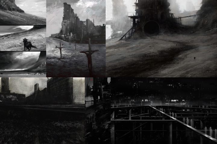 Concept art , окружение