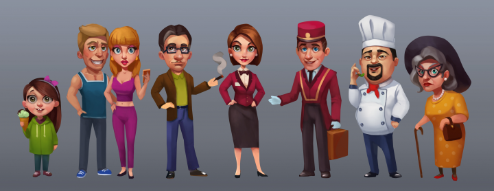 2d Персонажи