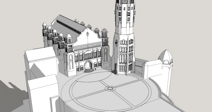 Minas tirith Sketchup