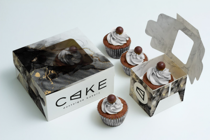 Упаковка для компании "Cake"