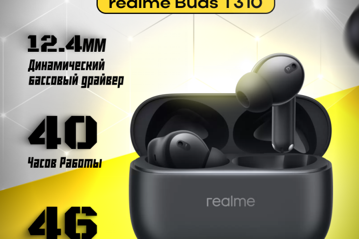 Карточка для Маркетплейсов Наушники Realme
