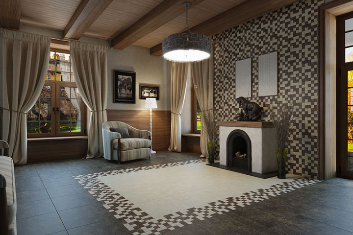 Плитка в интерьере 3