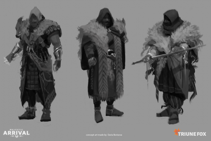 Дизайн персонажей для компьютерной игры