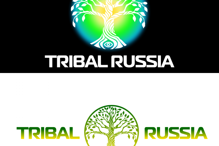 логотип для музыкально-танцевального портала TRIBAL RUSSIA