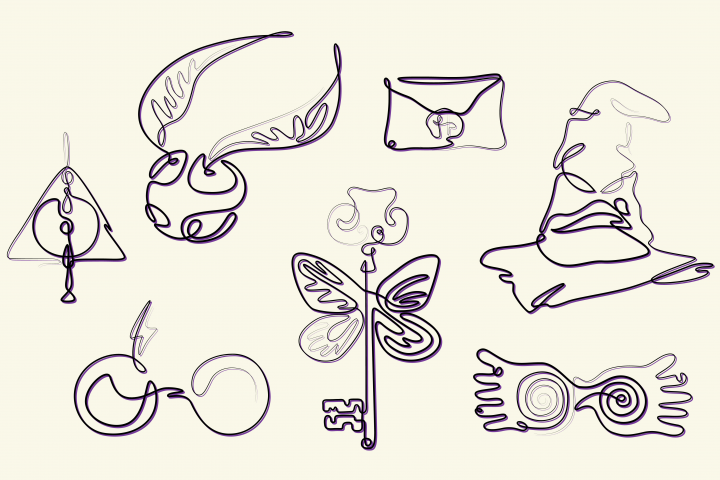 Иконки на тему Гарри Поттер