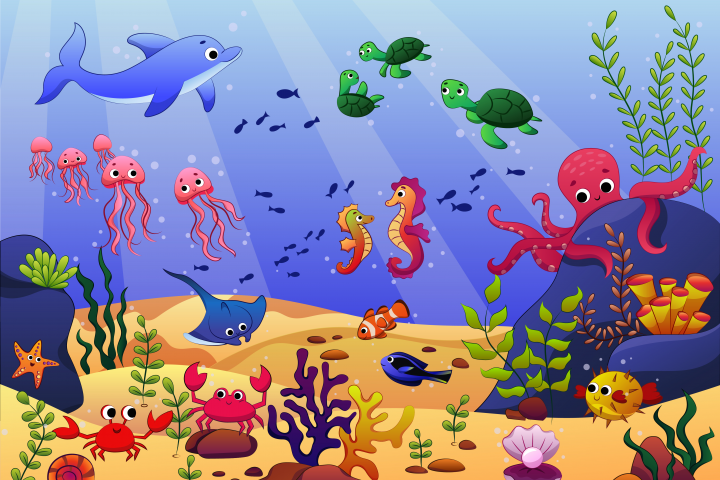 Морские обитатели