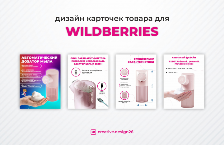 Дизайн карточек товара