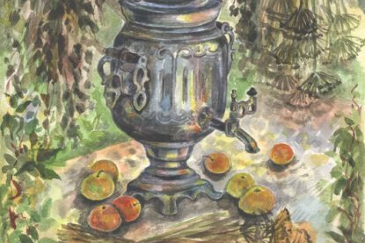 Дачное утро