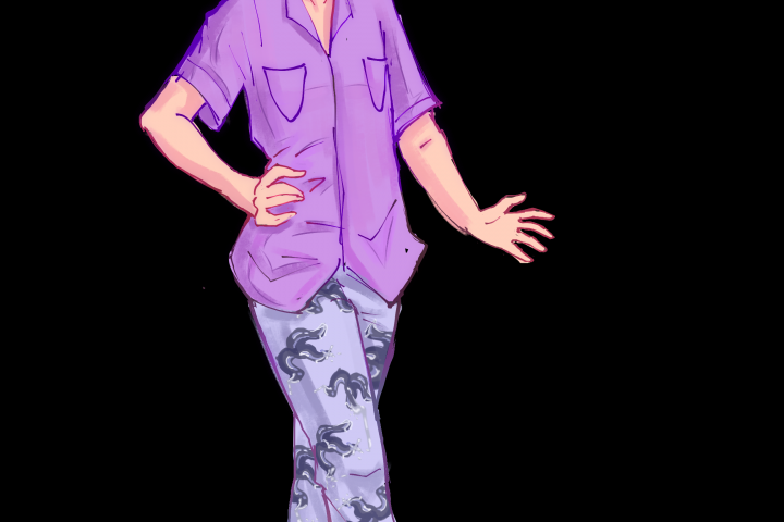 Оригинал ный персонаж в пижаме