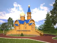 Храм в Игарке