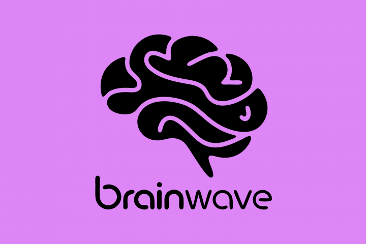 Brainwave — логотип для онлайн-платформы