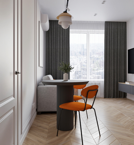 Дизайн кухни-гостиной 16 м кв.