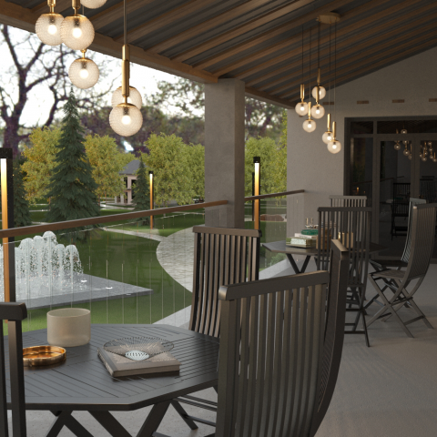 Терраса кафе