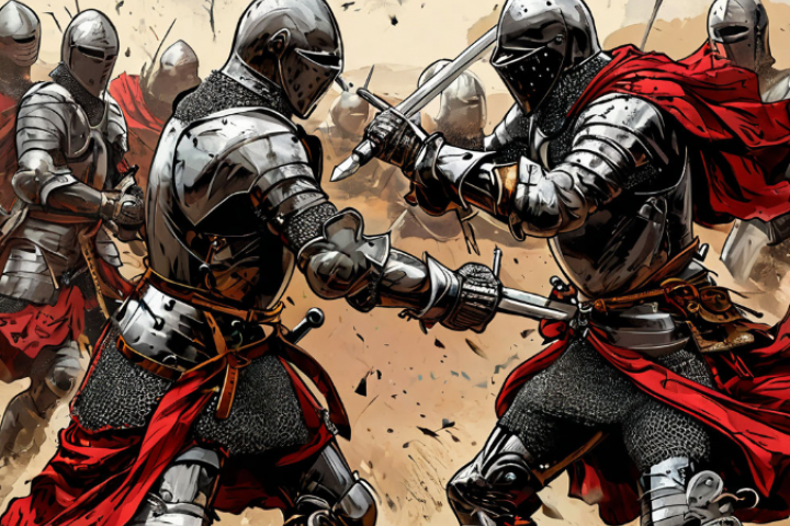 Принты на тему средневековья