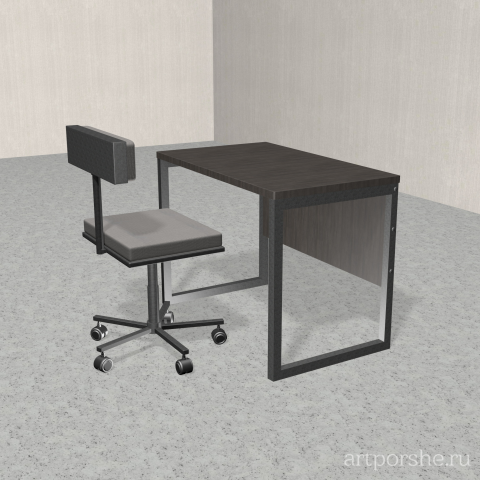 Визуализация и дизайн стола для аудитории