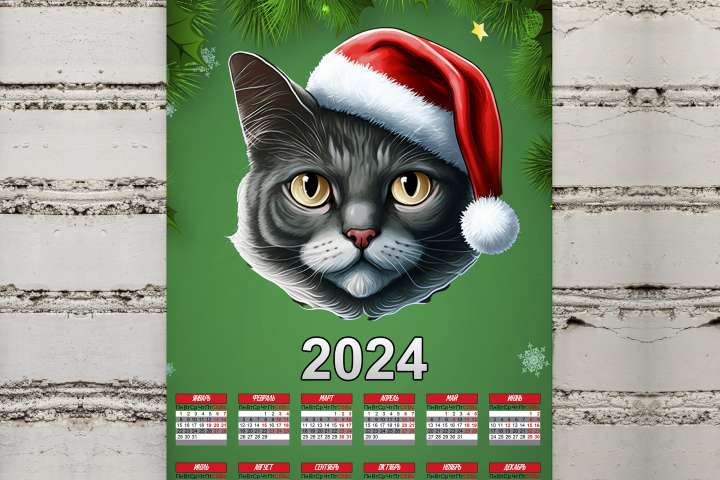 Календарь на 2024 год