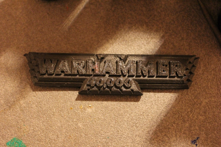 Логотип Warhammer 40000