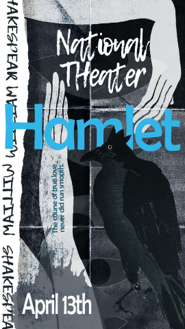 Poster for theatrical perfomance