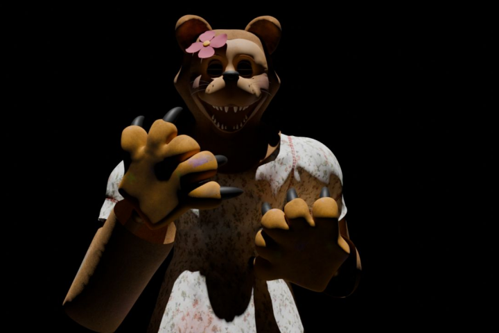 Модель персонажа для игры