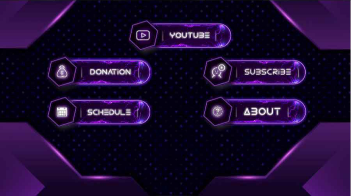 Кнопки для twitch
